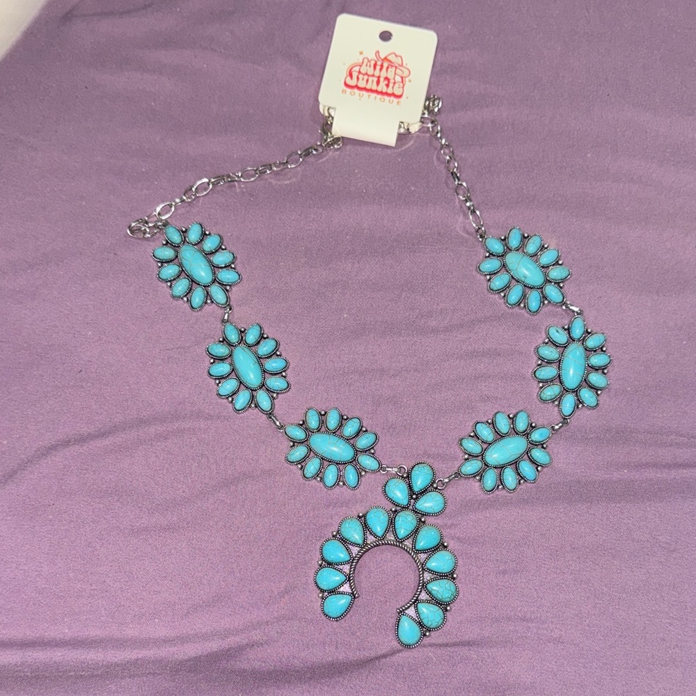 Turquoise Statement Necklace